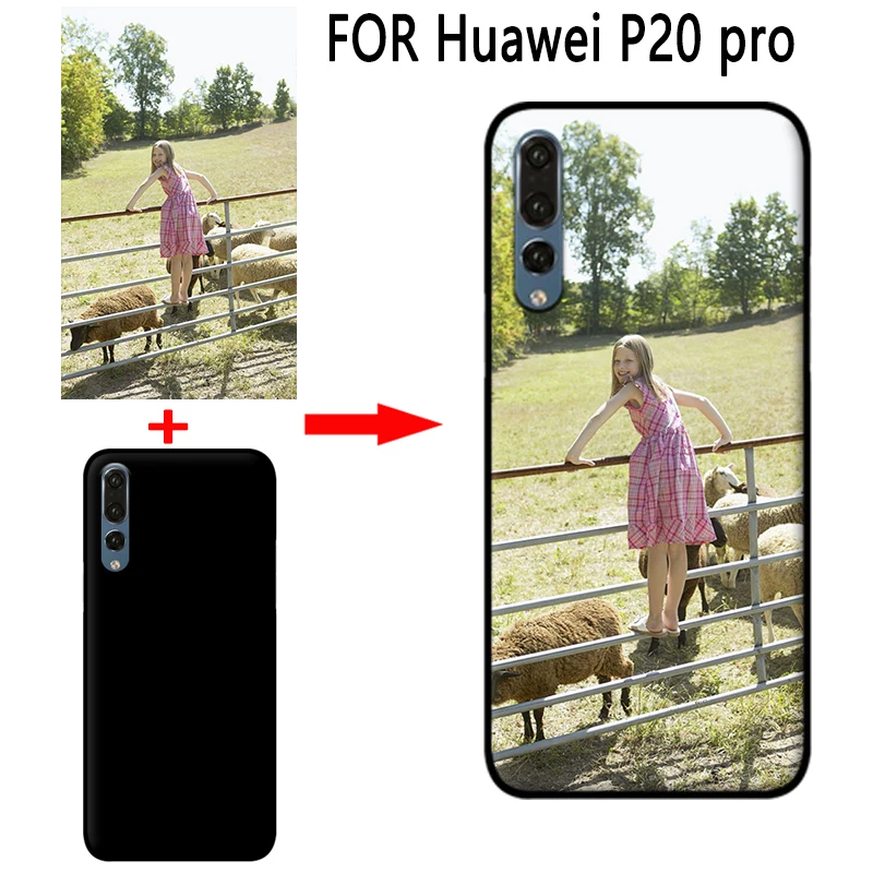 Персонализированный Чехол mosirui DIY для Huawei P20 pro чехол с УФ-принтом мягкий