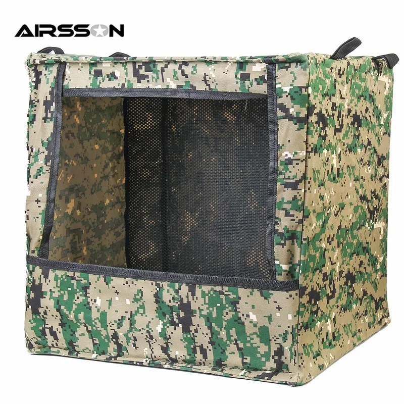 Outdoor Digi Camo Box type Airsoft Men's Portable Gun Shooting Game