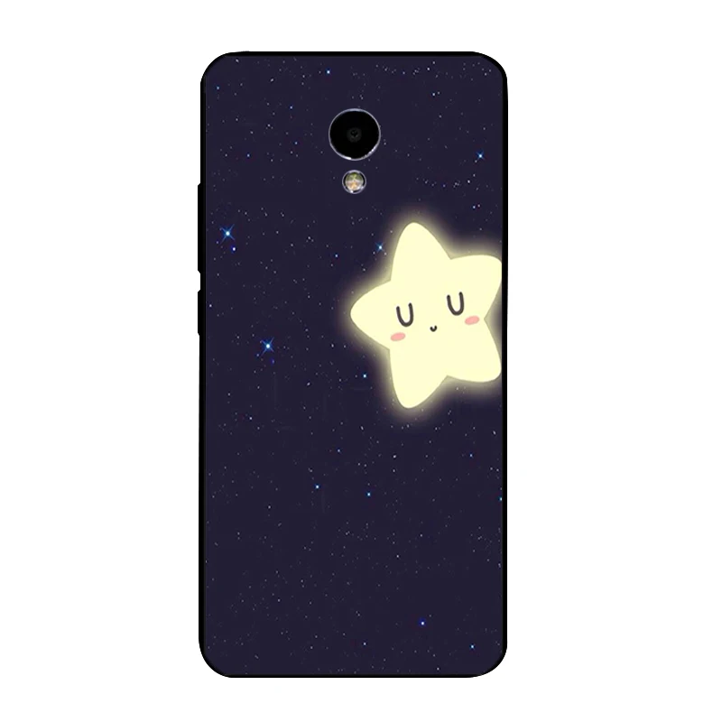 Черный мягкий чехол из ТПУ для Meizu M5 Note Pro телефона с отверстием шнурка 5 дюймов