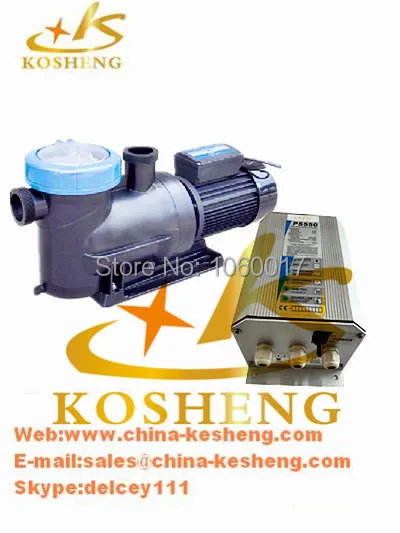 

1100W DC solar swimming pool pump ,max.21m3/h max.15m