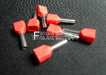 

200pcs/Lot TE6014 10 AWG 6.0mm2 Pre-Insulated Terminals Wire Ferrules End Sleeve Brand New