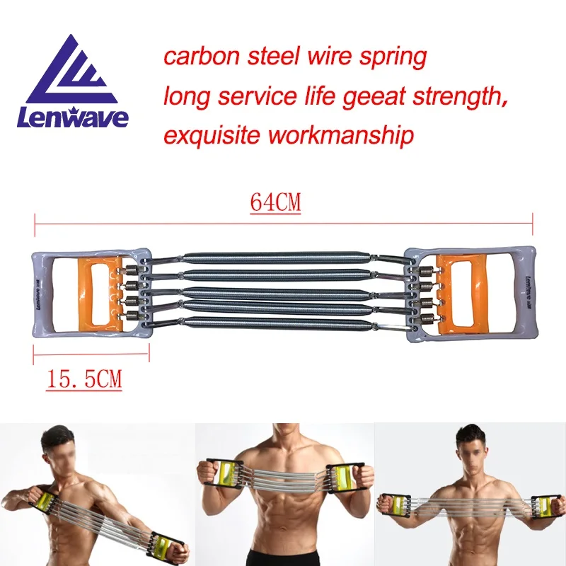

Men's Puller Exercise Multi Functional Machine Expander Spring Cable Grip Force For Arms Chest Hands Grip Fitness Equipment