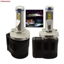 2 * Super Brilhante H15 Alta/Baixa Feixe DRL LEVOU Kit De Conversão Farol 110 w 12, Lm 6000 K Branco Canbus Nenhum Erro No Carro Europeu