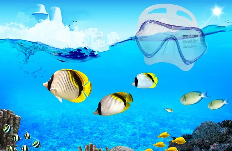 SBART Дайвинг маска для подводного плавания из закаленного стекла Профессиональные оптические очки для ныряния маска противотуманные очки маски для подводного плавания