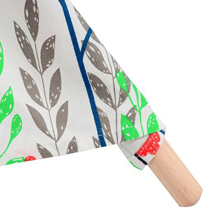 Новинка 2017 года с цветочным принтом дети играют Палатки деревянные столбы