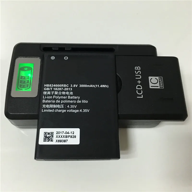 imágenes para 3.8 V 3000 mAh Batería + YIBOYUAN SS-8 HB824666RBC Para Huawei E5577 Pantalla LCD Cargador Universal imágenes para 3.8 V 3000 mAh Batería + YIBOYUAN SS-8 HB824666RBC Para Huawei E5577 Pantalla LCD Cargador Universal