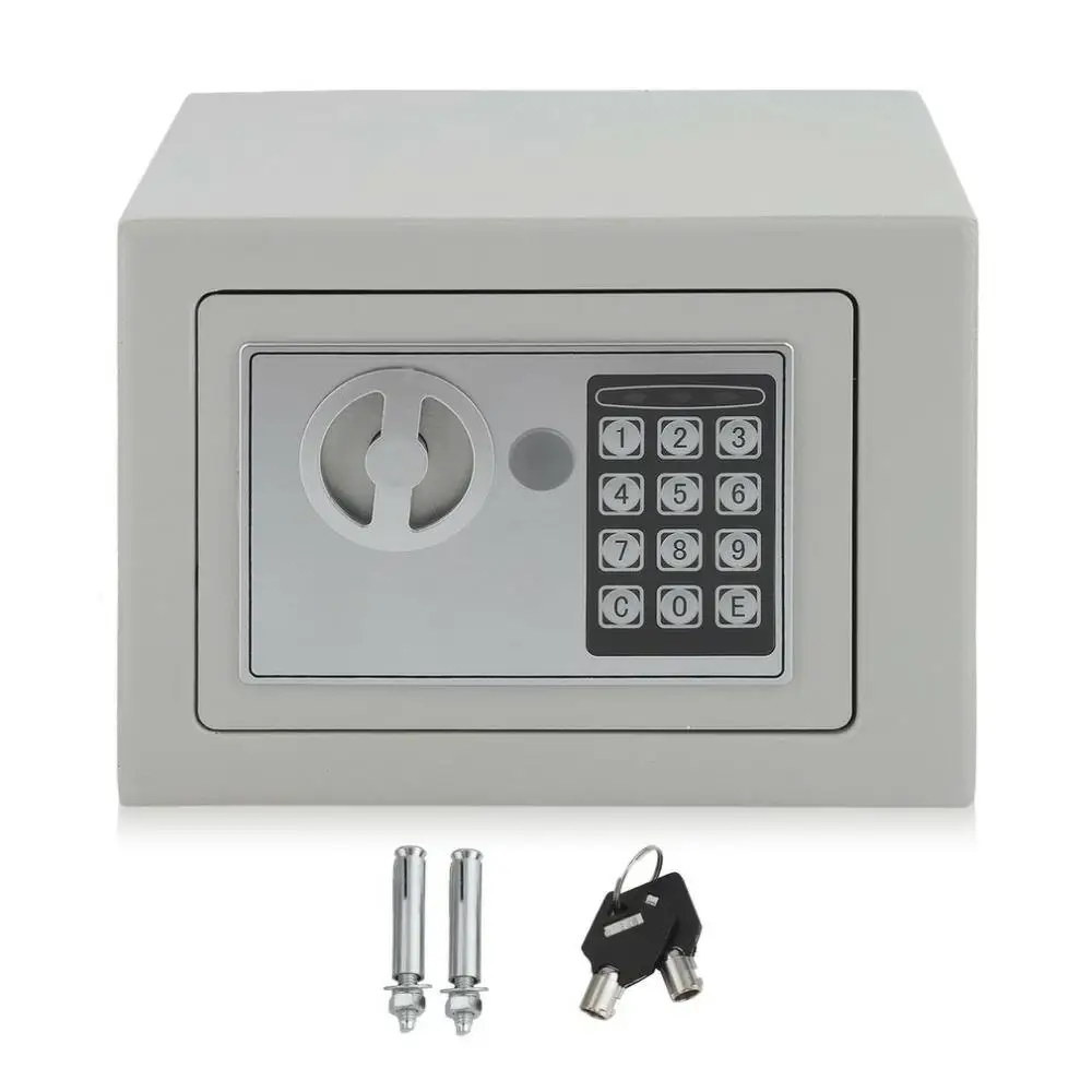 Цифровой электронный кодовый замок для дома и офиса безопасный Чехол для программирования ключей 3-8 цифровая клавиатура Сейф Коробка для