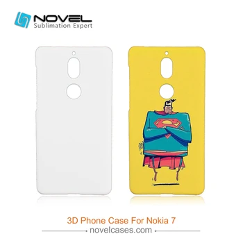 

High quality 3D polymer heat transfer mobile cover for Nokia 7 with free shipping