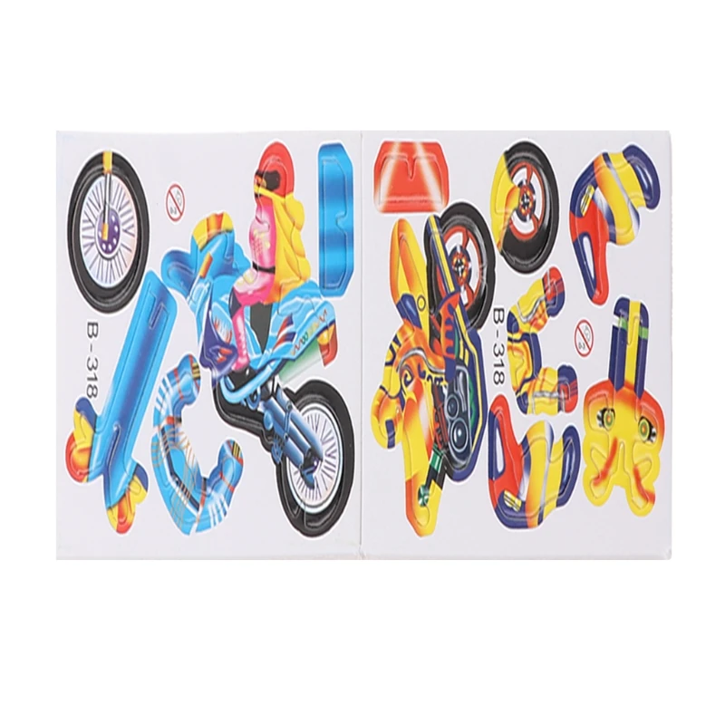 

3D Foam Intelligence Puzzle DIY Handmade Simulation Motorcycle Model Jigsaw Toys