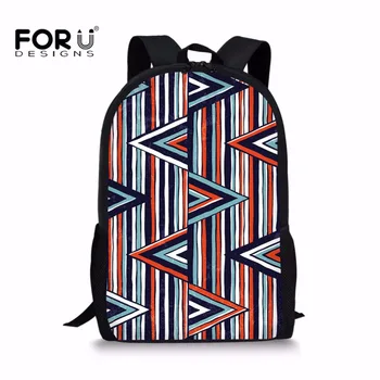 

FORUDESIGNS Vintage Pattern Fashion School Bag for Women Teenager Girls Design Kids Schoolbag Children Travel School Bolsa Femme