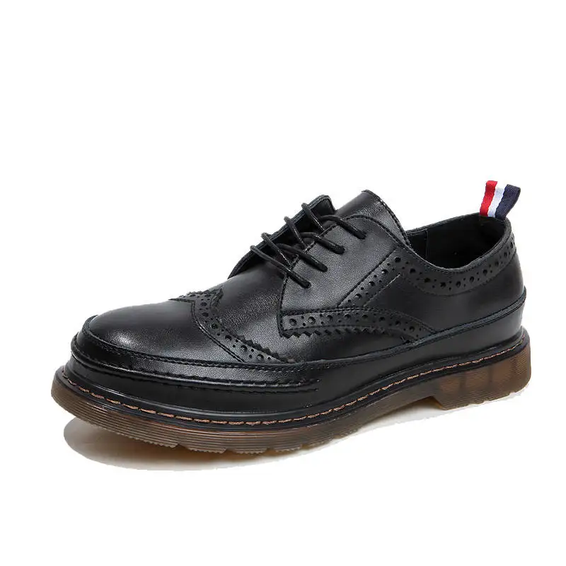 35 47 Men social shoe brogues summer genuine leather ...