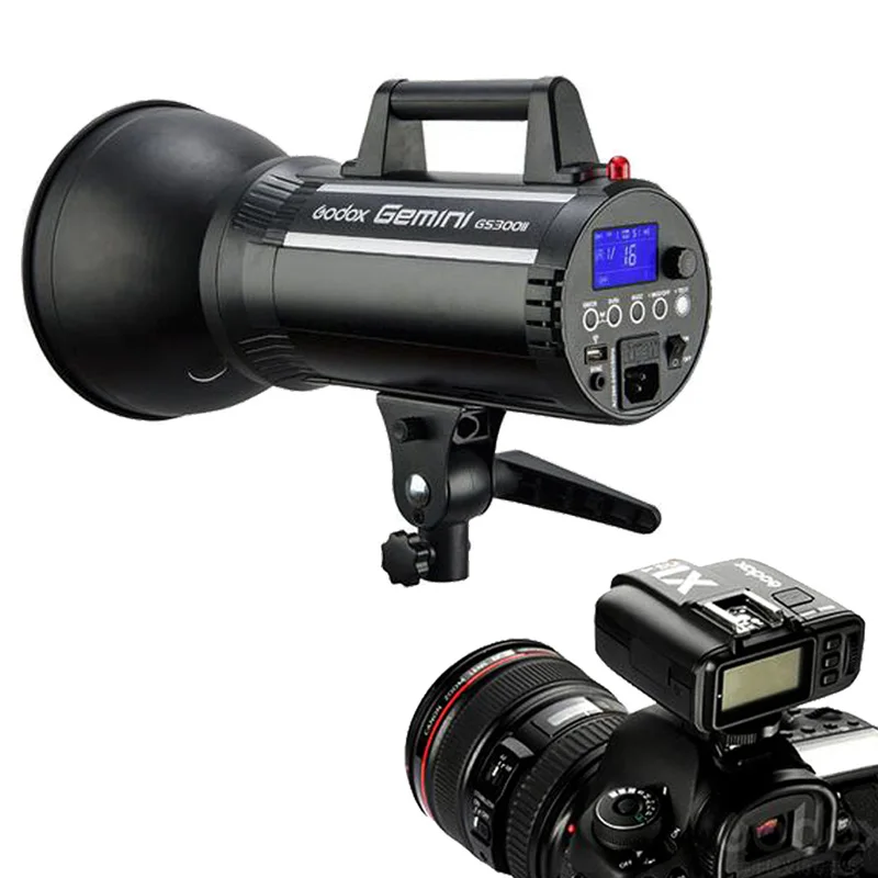 Godox GS200II 200WS/GS300II 300WS/GS400II 400WS+ X1 передатчик 2,4G Беспроводная X СИСТЕМА студийный стробоскопический светильник Светильник ing - Цвет: GS300II 110V