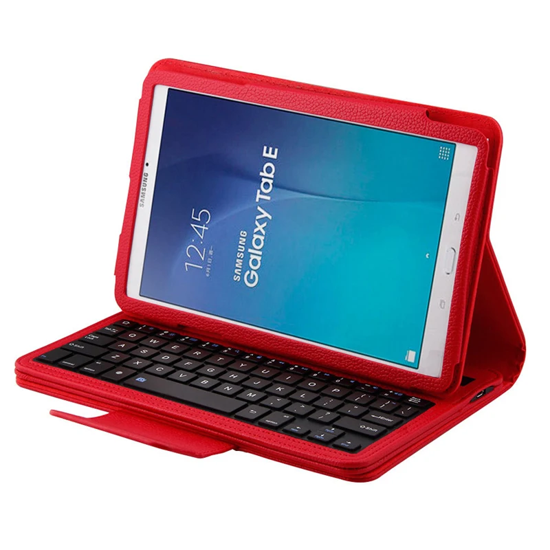 Съемный беспроводной Чехол для клавиатуры Bluetooth Samsung Galaxy Tab E 9 6 дюймов T560 T561