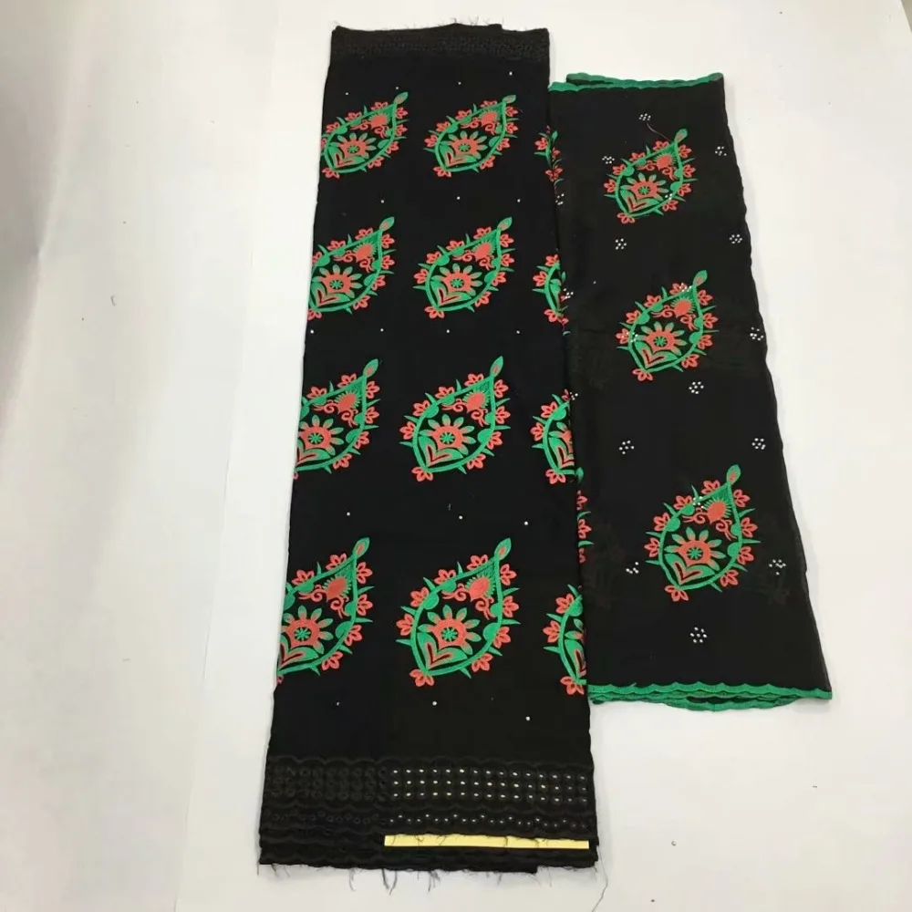 

High Quality hollow design Swiss Voile Lace 2018 beaded African Swiss Cotton Voile Lace Fabric For Clothes Hsno154