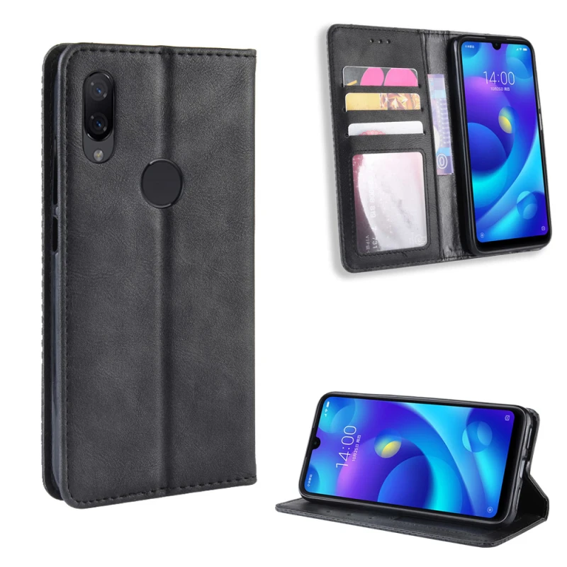Xiaomi Redmi Note 7 Retro leather flip case_1
