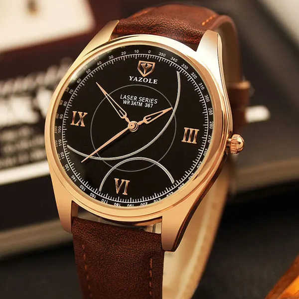 YAZOLE Wristwatch 2017 Wrist Watch Men Watches Top Brand Luxury Famous Male Clock Quartz Watch for