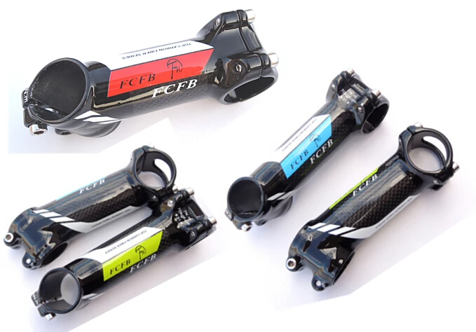 Ведущий бренд FCFB FW stem angle 17 carbon Aluminum велосипедный road mountain MTB красный синий зеленый