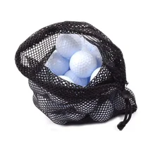 Sportowe na świeżym powietrzu siatka nylonowa torba etui Golf tenis pomieścić do 45 uchwyt na piłki piłki golfowe do przechowywania zamknięcie pomocy szkoleniowej tanie tanio CN (pochodzenie) SAD43 Other Klatki i maty