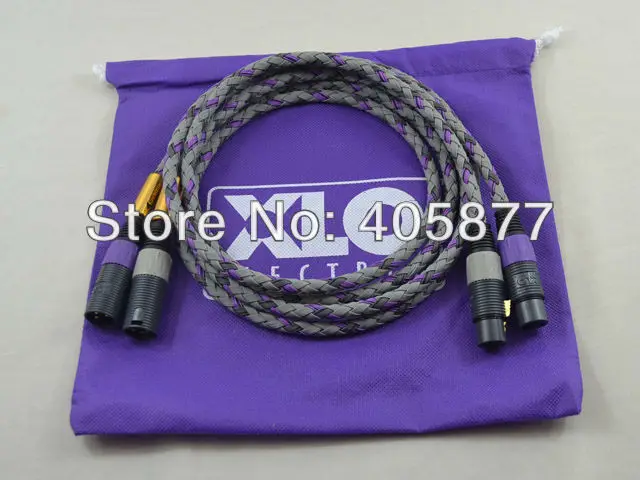 

2M Pair viborg audio Signature S3-2 audio cable Singled-Ended XLR audio interconnect Cable