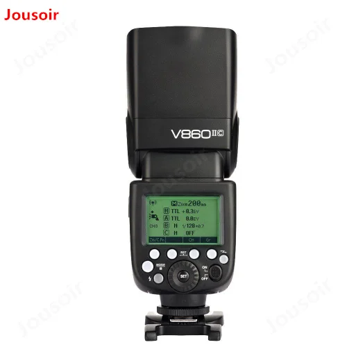 Godox Ving V860II C 2 4G E TTL Li on Battery Flash Speedlite для камеры CD15|Фотовспышки| |
