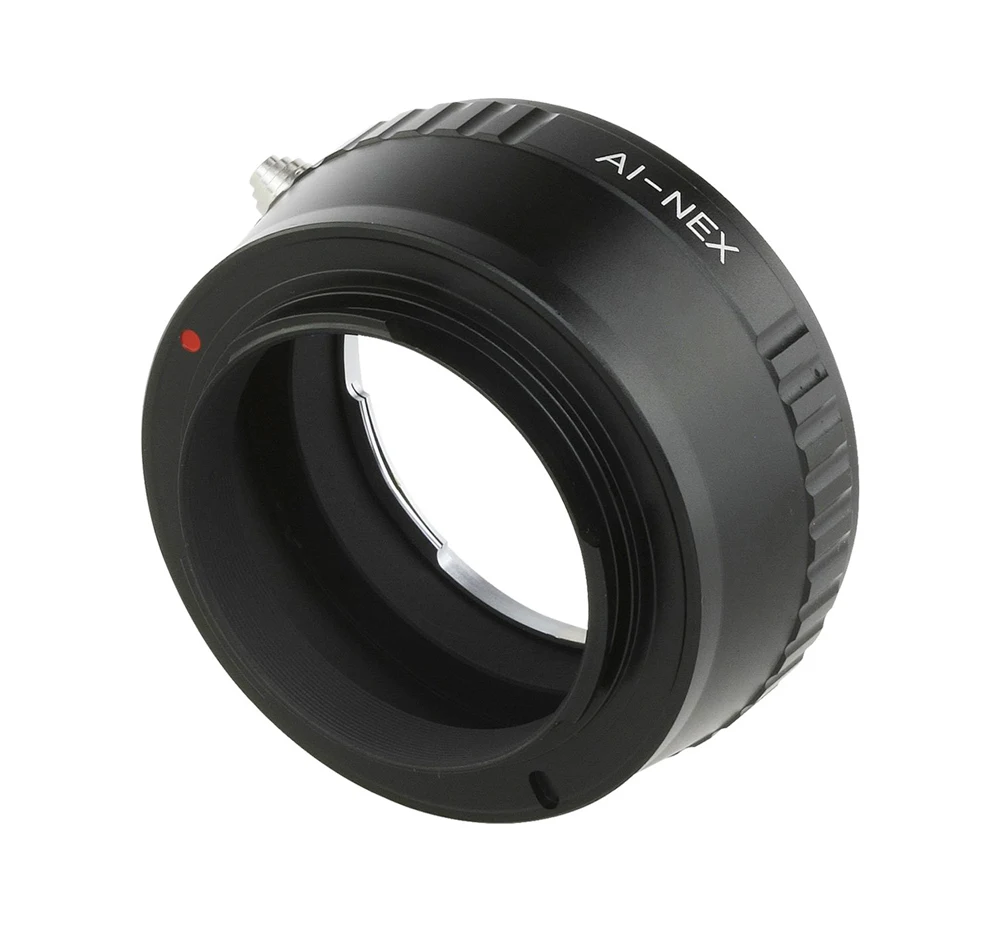AI-NEX Camera Lens Mount Adapter Ring For Nikon AI Lens to for Sony NEX E-Mount Camera Body NEX3 NEX-C3 NEX-5N NEX5 (5)