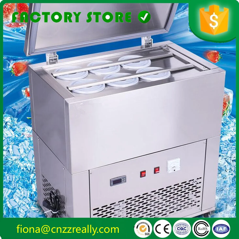 US $1.125.00 6 big blocks Commercial electric snowflake continuous ice shaving making machine CFR price shipping by sea