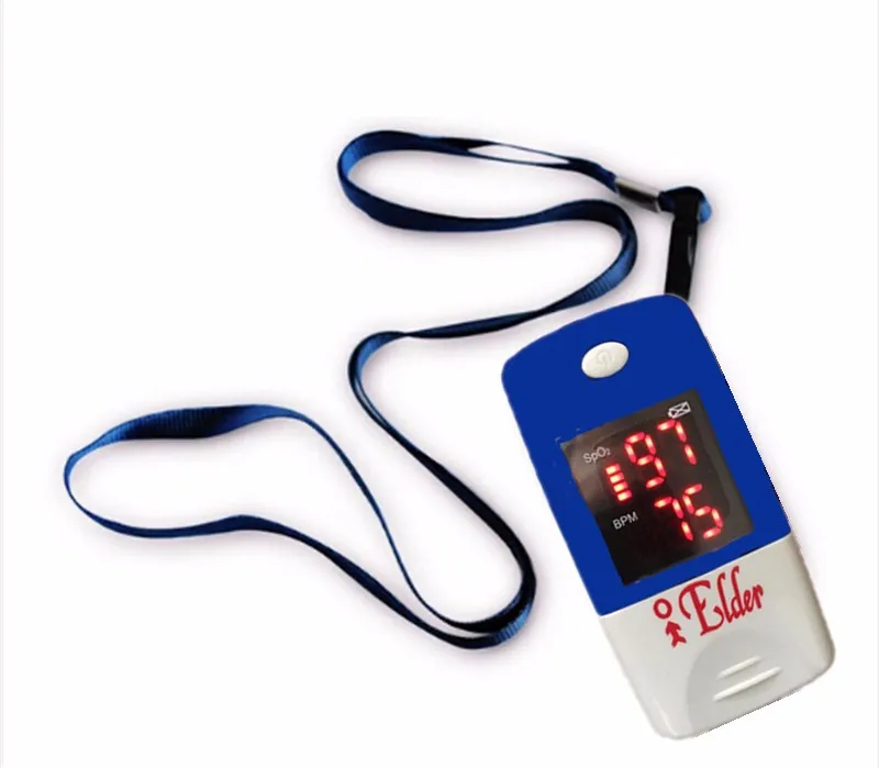 Finger pulse oximeter CMS50L Movement use for home usetesting PR and