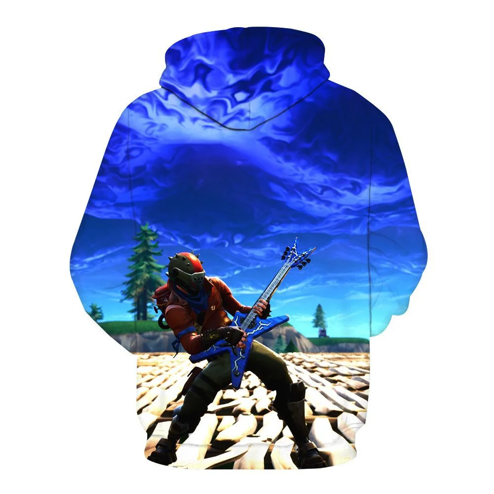 Fans Wear Men Hoodie Fortress Night Gaming Hoodies Battle Royale Print 3D Hooded Pullover
