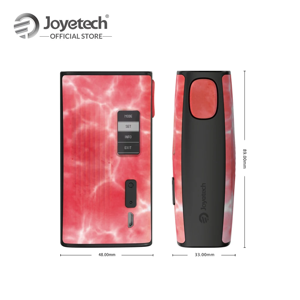 Original Joyetech ESPION Tour Mod Output 220 Wattage POWER/TEMP(NI/TI/SS)/TCR Mode Electronic Cigarette Original Joyetech ESPION Tour Mod Output 220 Wattage POWER/TEMP(NI/TI/SS)/TCR Mode Electronic Cigarette