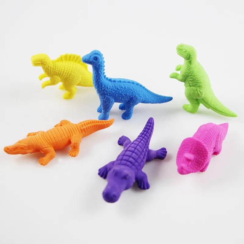 Материал Эсколар ластик животные динозавры школьные принадлежности papelaria borracha escolar kawaii gomas de borrar 3d silgi criativa