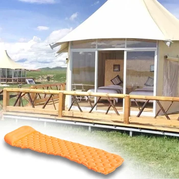 

Inflatable Sleeping Mat Air Mattress for Camping Backpacking Hiking