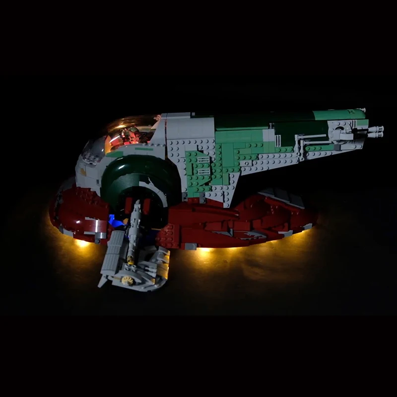 

Led Light Set For Lego 75060 star wars UCS Slave No.1 Compatible 05037 Building Blocks Bricks Toys (only light+Battery box)