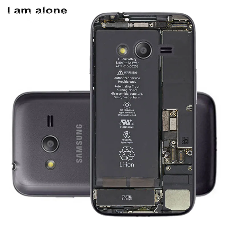 أنا وحدها الهاتف اغلفة السامسونج غالاكسي الآس 4 LTE G313 4.0 بوصة لينة TPU أكياس المحمول الهاتف المحمول الأزياء ل G313 شحن مجاني