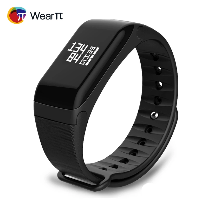 Wearpai F1 измерять кровяное давление монитор сердечного ритма Смарт Браслет Фитнес