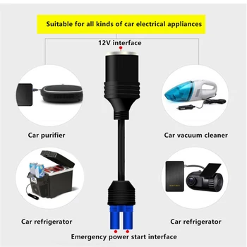 

Car Diagnostic tool Electric EC5 connector for Jump starter Car MP3 Refrigerator Data Recorder Cigarette Ligther Adaptor Cable