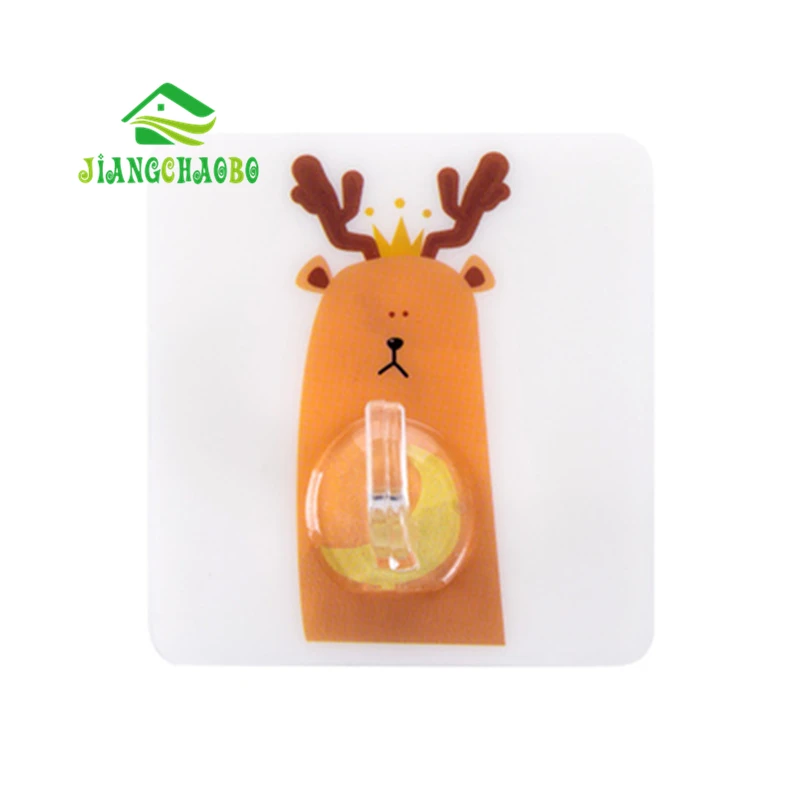 JiangChaoBo мультфильм животных клей крючок настенный паста крюк Кухня Стены Крепкие