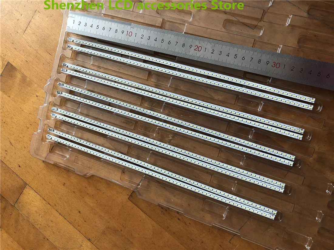 2Pieces/lot    LE32MUK1 lamp Strip LED315L64-ZC14-01 (C) LED315R64-ZC14-01  1PCS=64LED   1PCS=360MM