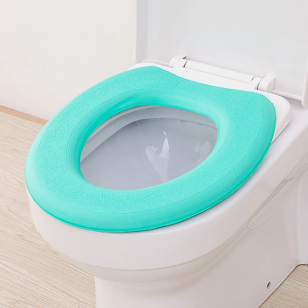 EVA Warmer Toilet Seat Cover for Bathroom Products Cushion Pads Use In