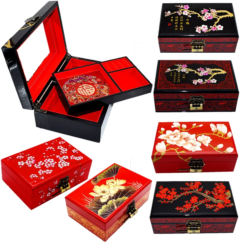 

Handmade Wood Jewellery Organizer Jewellery Box for Jewelry Display