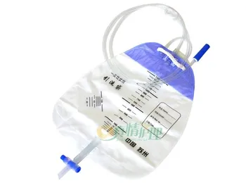 

10 pcs thicken disinfection elderly men and women anti-reflux medical disposable drainage bag 1500ml urine collection bags