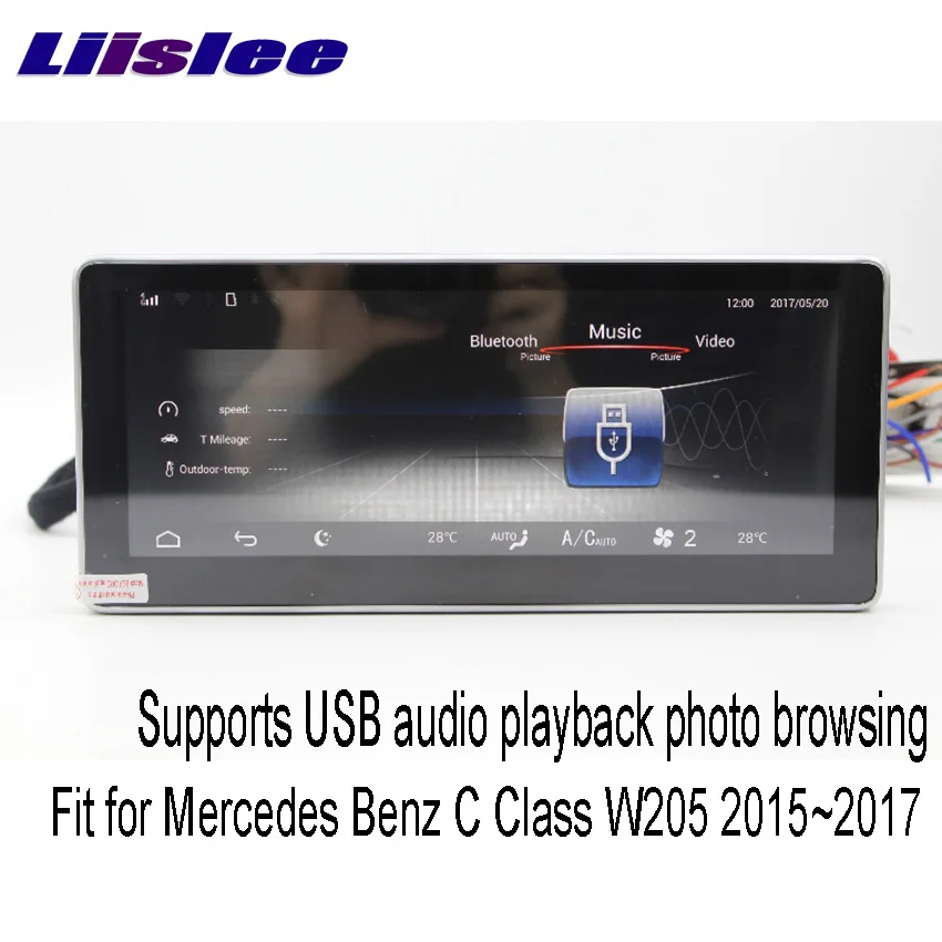 Clearance Liislee 10.25" Android For Mercedes Benz C Class W205 2015~2017 touch screen GPS Navigation radio stereo dash multimedia player 4 Clearance Liislee 10.25" Android For Mercedes Benz C Class W205 2015~2017 touch screen GPS Navigation radio stereo dash multimedia player 4
