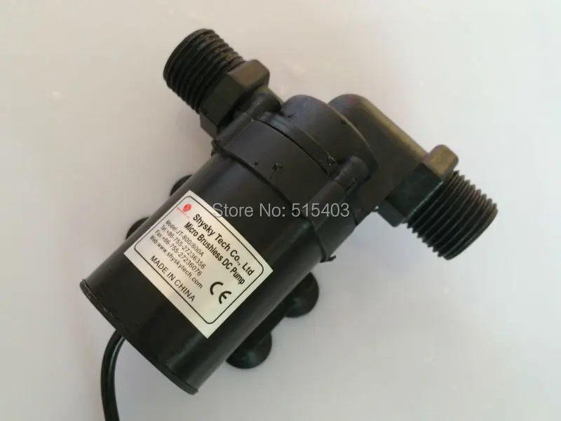 

12V Brushless DC Pump 800/800A-G, 5pcs/ Lot, 1000LPH 3.8M, Submersible, for Garden Fountain Cooling SYS Water Circulating