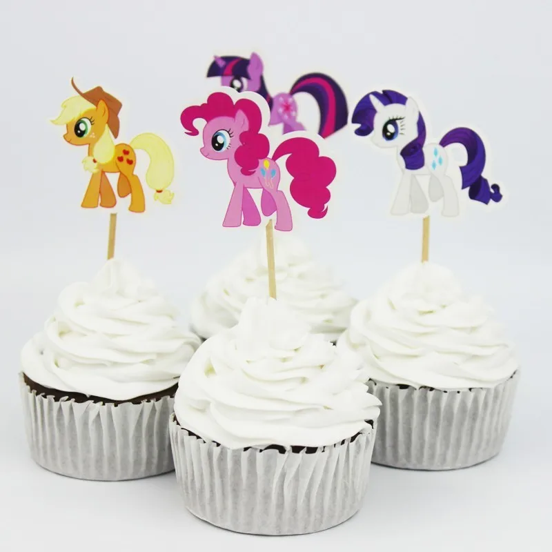 My little Pony Cupcake Toppers