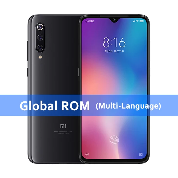 Global ROM Black Глобальная ПЗУ Xiaomi mi 9, 8 ГБ ОЗУ, 128 Гб ПЗУ, mi 9 Смартфон Snapdragon 855, четыре ядра, 48 МП, тройная камера, 6,3" AMOLED FHD дисплей - Цвет: Global ROM Black