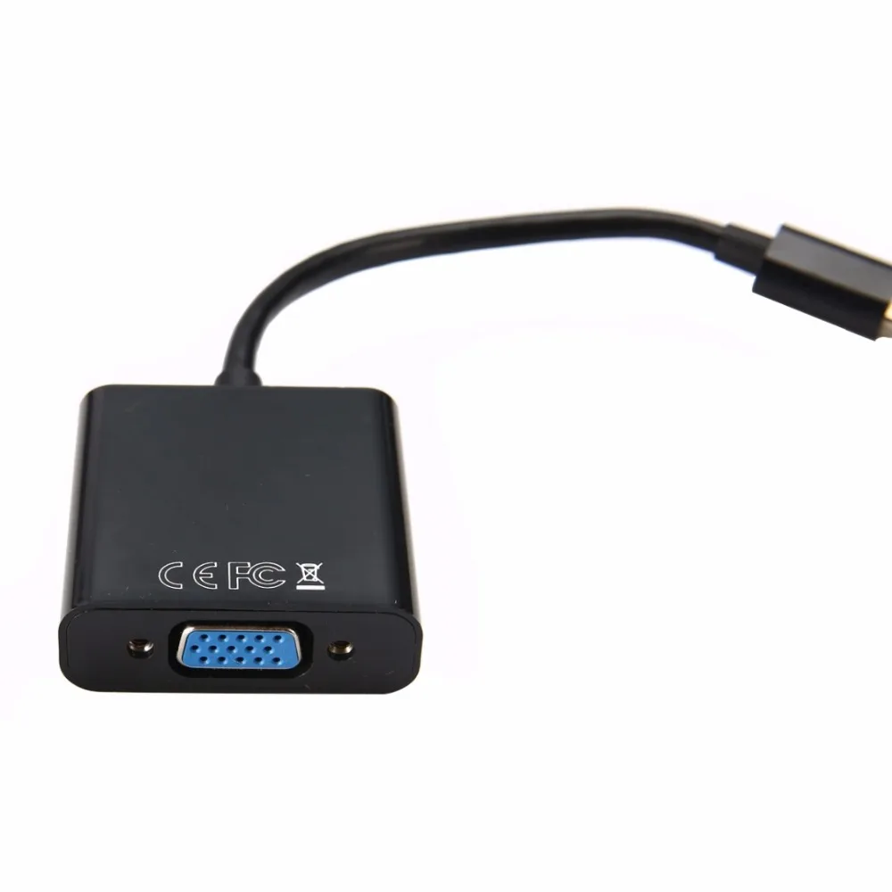 USB 3 1 Type C папа VGA Женский HD видео конвертер Кабель адаптер для Apple Macbook Google Chromebook