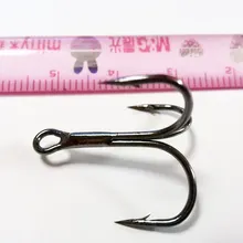 Новые рыболовные крючки Горячие сумасшедшие, чтобы продать тройные Крючки Размер: 4# quantly: шт. 50 шт. высокое качество