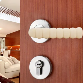 

Door Knob Covers Soft EVA Door Handle Knob Cover Protector Spiral Shape Baby Safety Protective Anti-collision Head