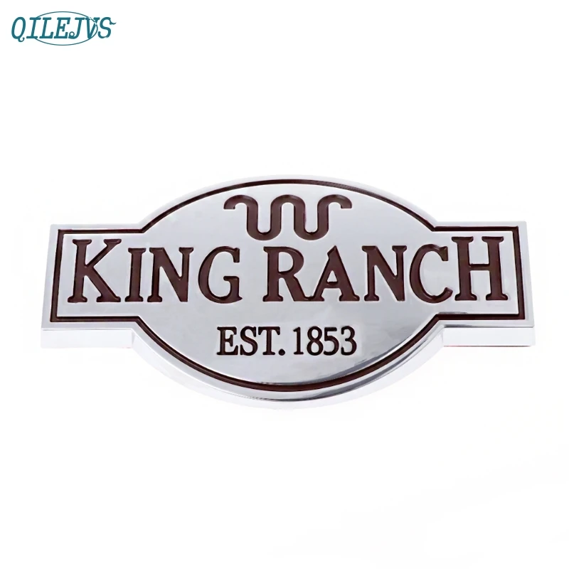 2018 Эмблема двери багажника King Ranch логотип наклейка на 2011 2017 Ford Expedition F150 F250 F350 F450 Apr