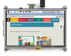 

5.0 inch 26P HD TFT HDMI LCD Resistive Touch Screen (Shell/No Shell) 800*480 for Raspberry Pi A+/B+/2B