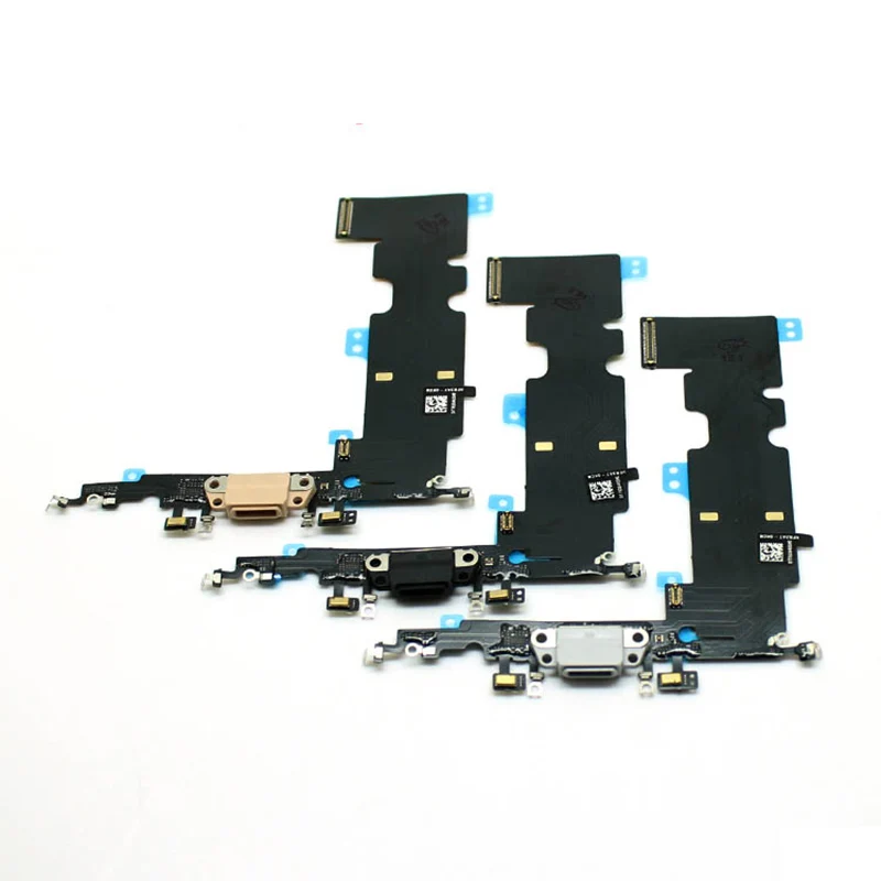 

HOUSTMUST 1pcs For iPhone 8 8 plus Charger Charging port Dock USB Connector Data Flex Cable Headphone Jack Flex Ribbon